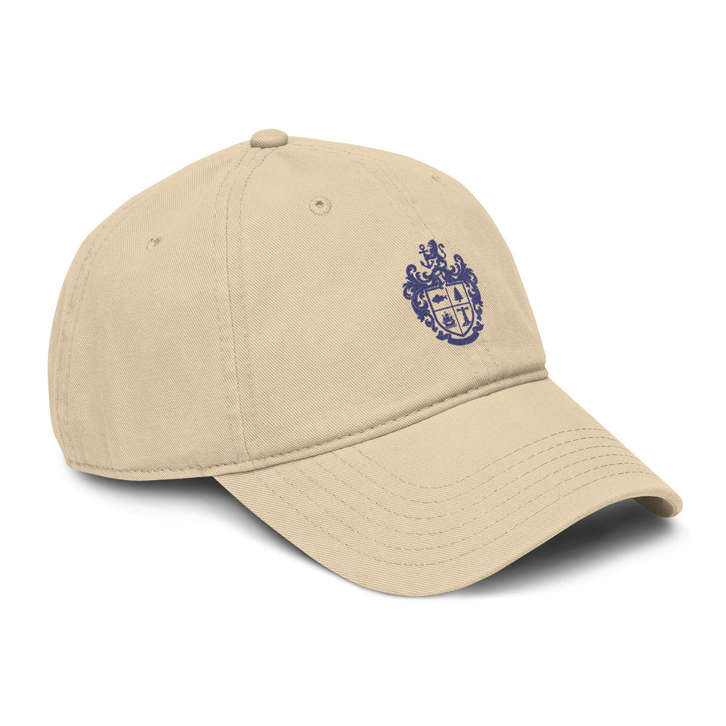 The Colony - Vintage Washed Cap in khaki color with premium embroidery and structured fit.